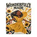 Wonderfully Made Sherpa Fleece Blanket