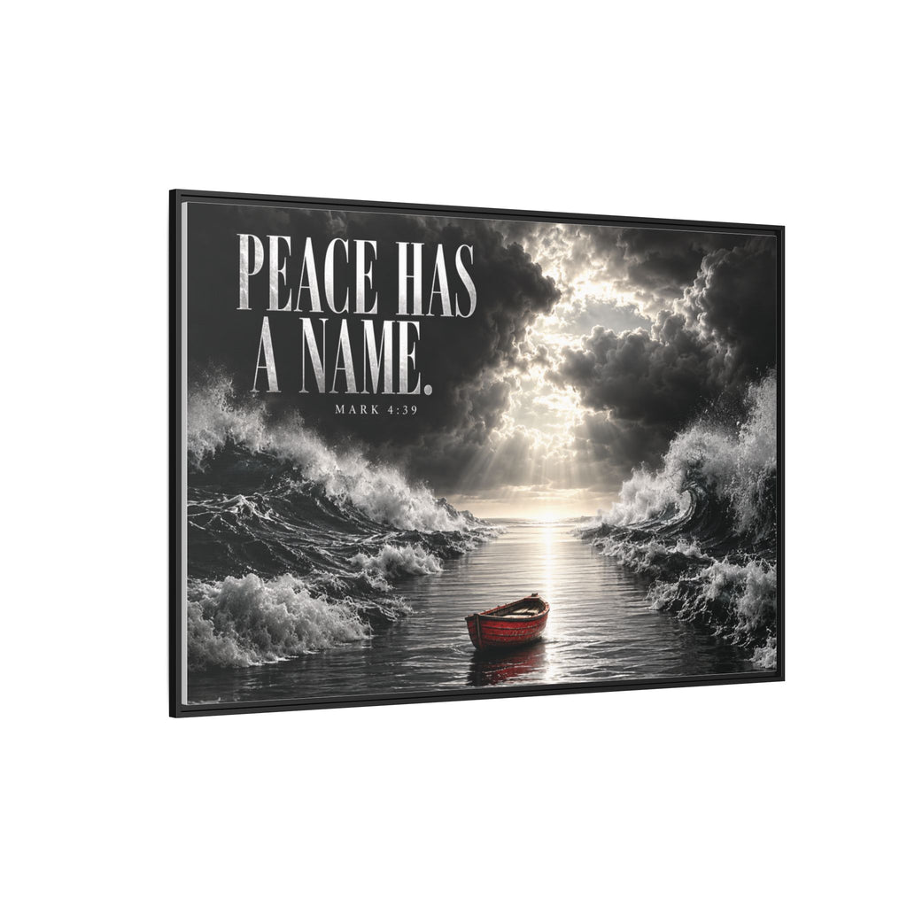 Peace Framed Canvas