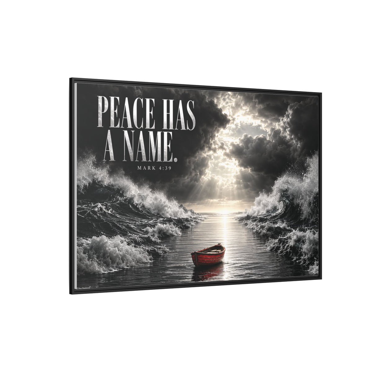 Peace Framed Canvas