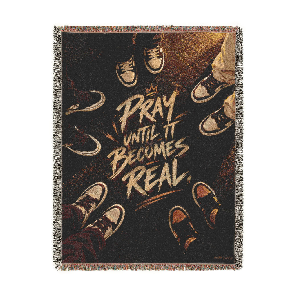 Until It’s Real Woven Blanket